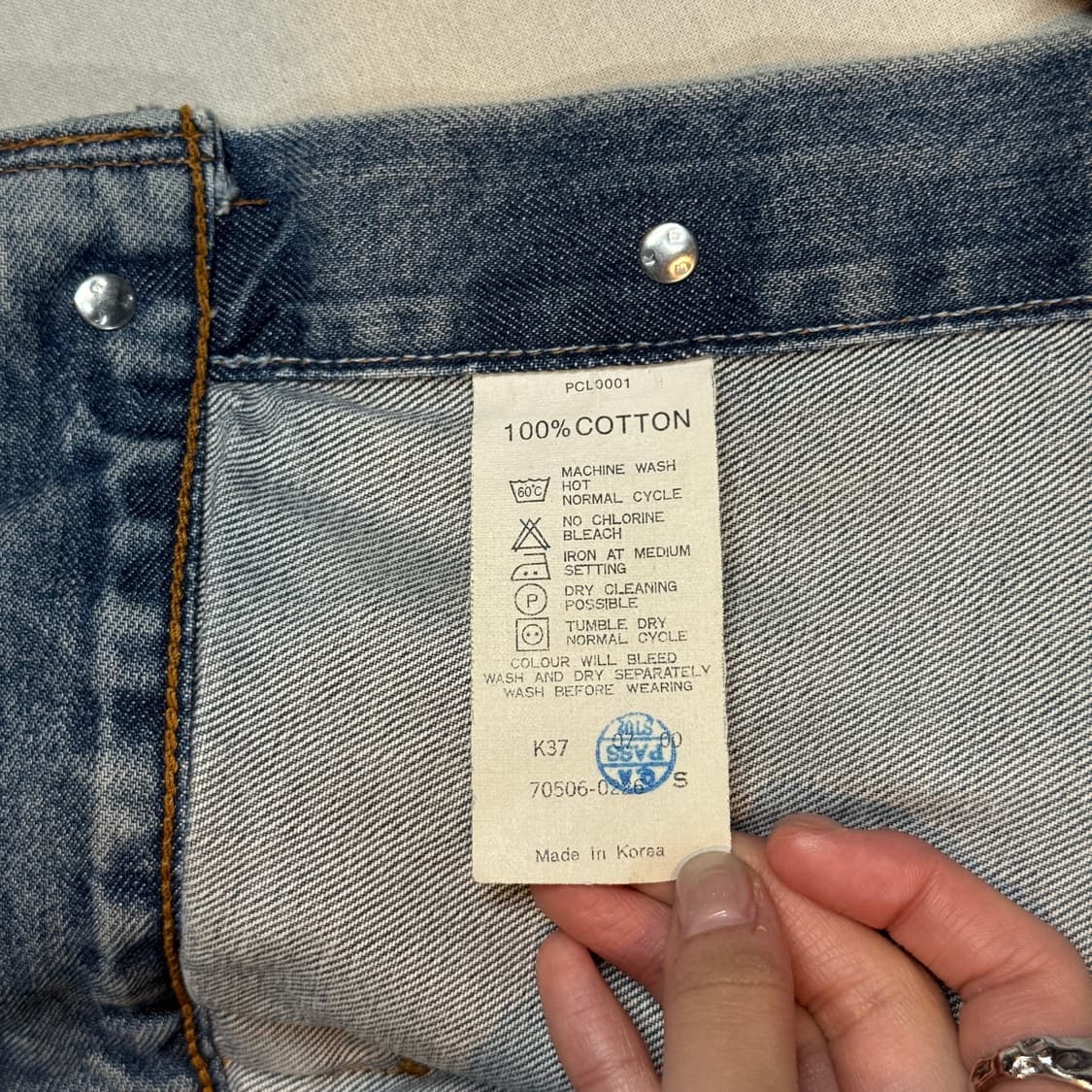 S) 리바이스 3세대 청 데님 자켓 상품이미지8