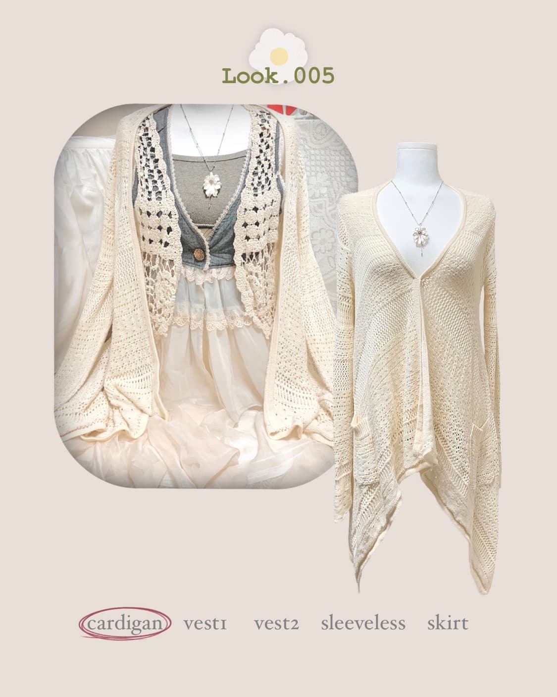 Vanila cream mori fairy set 상품이미지2