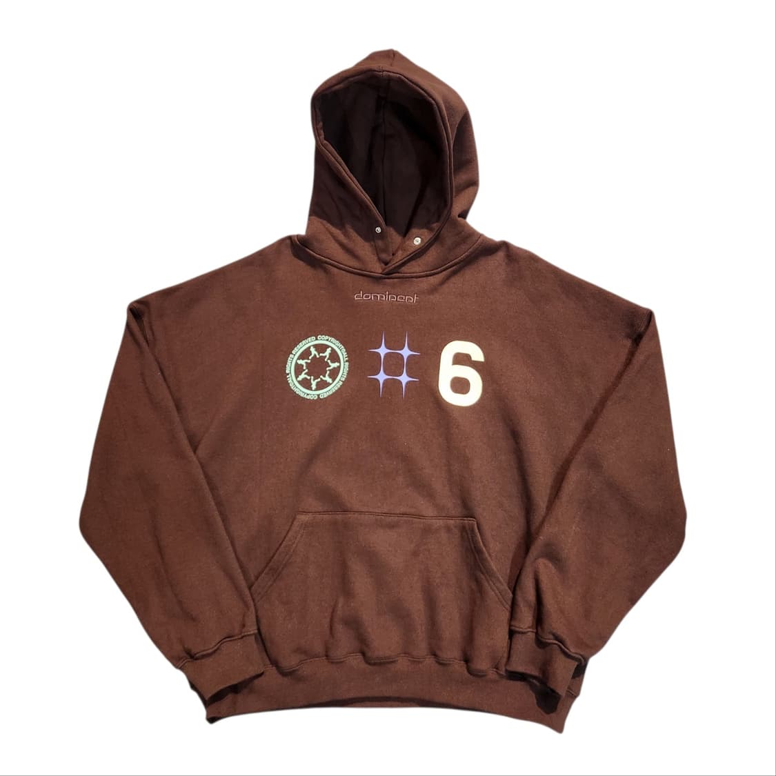 도미넌트 브라운 후드티 6 (XL) 상품이미지1