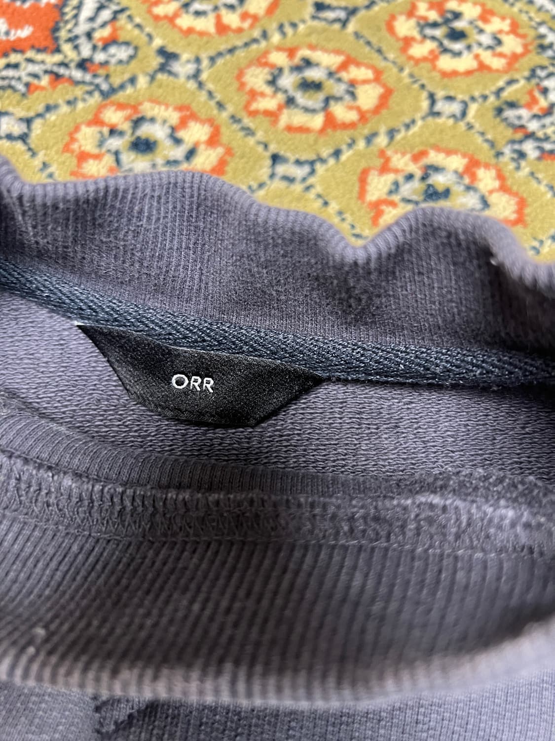 [M] ORR 리얼라이즈 크롭 맨투맨 상품이미지3