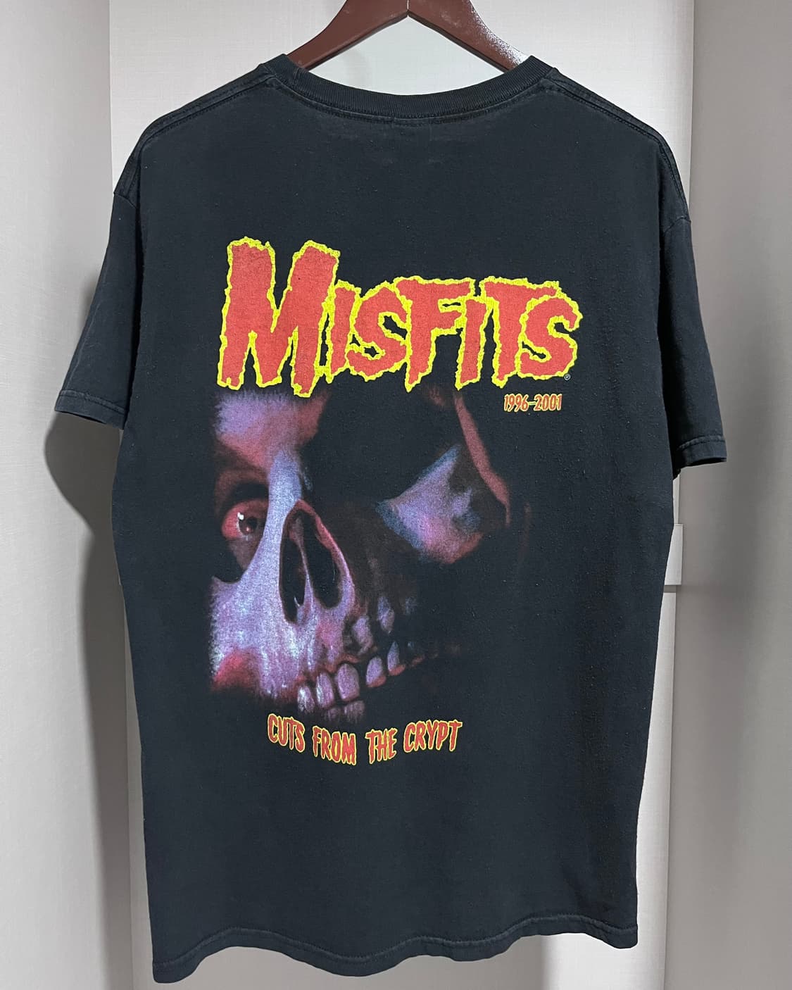 빈티지 00s 2001 Misfits Pushead 미스핏츠 밴드 티셔츠 상품이미지1