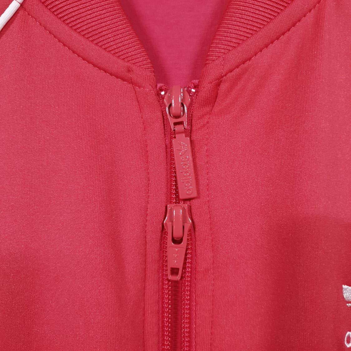 L) 아디다스 신형 유로파 파이어버드 슈퍼스타 트랙탑 져지 핫핑크 희귀 상품이미지4