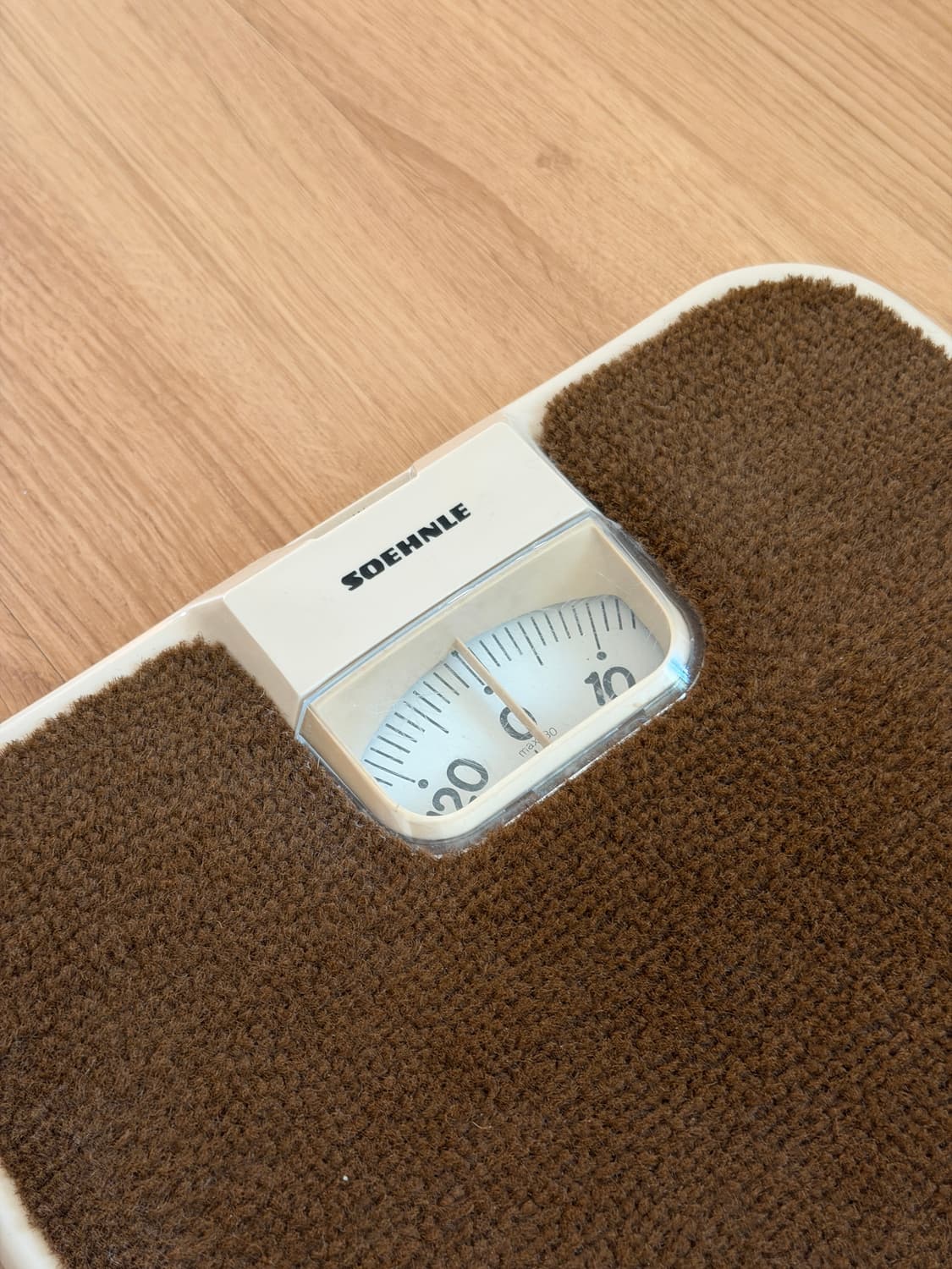 빈티지 SOEHNLE 체중계 브라운 컬러 상품이미지1