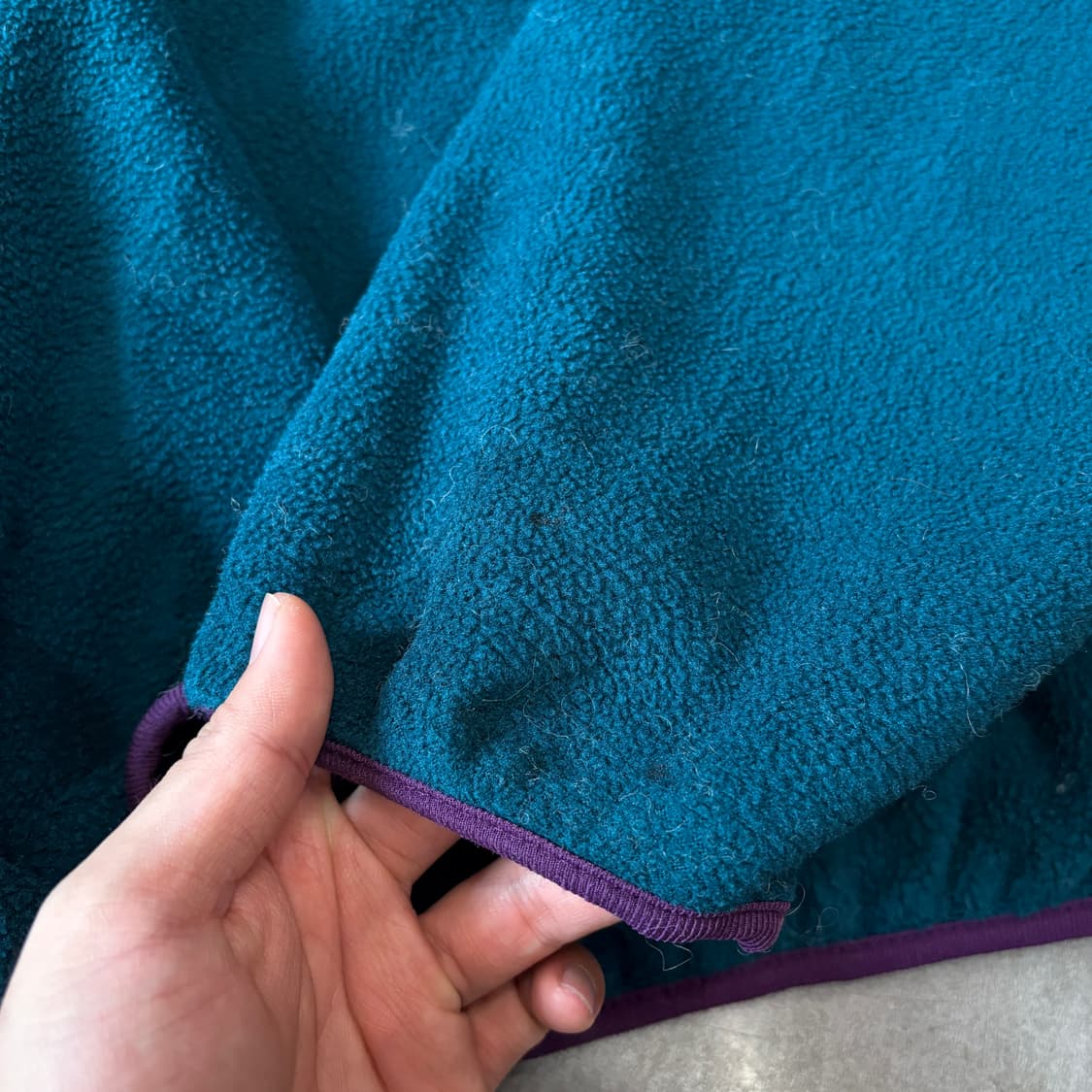 90s L.L.bean 90년대 생산 엘엘빈 그린 플리스 신칠라  상품이미지8