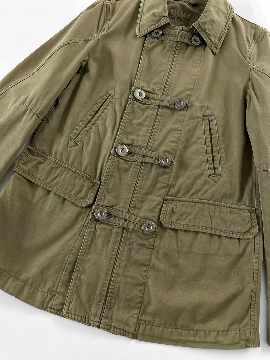 90~00s 마리떼 프랑소와 저버 더블 버튼 디테일 자켓 상품이미지5