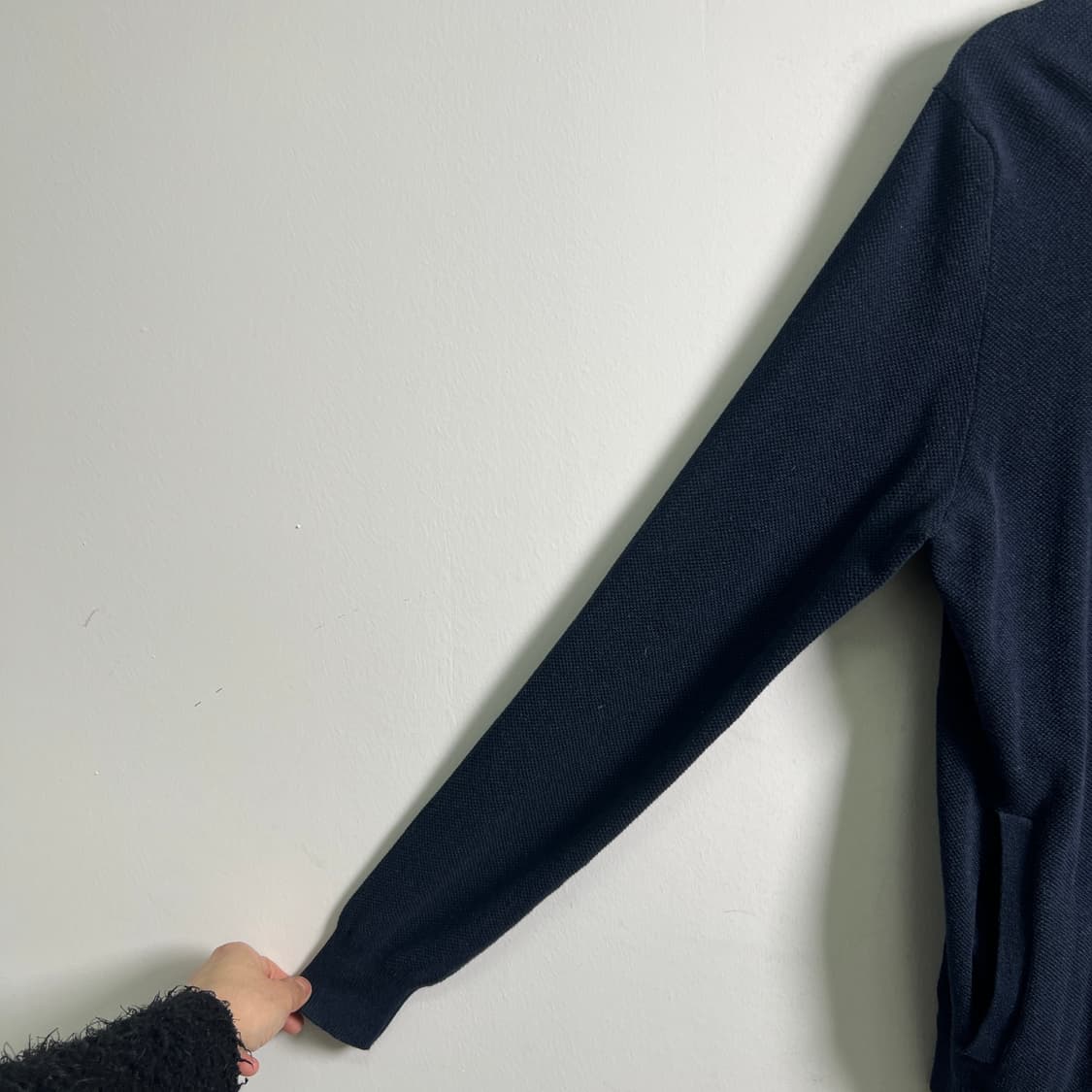 폴로 랄프로렌 네이비 니트 풀 집업 스웨터 L 상품이미지7