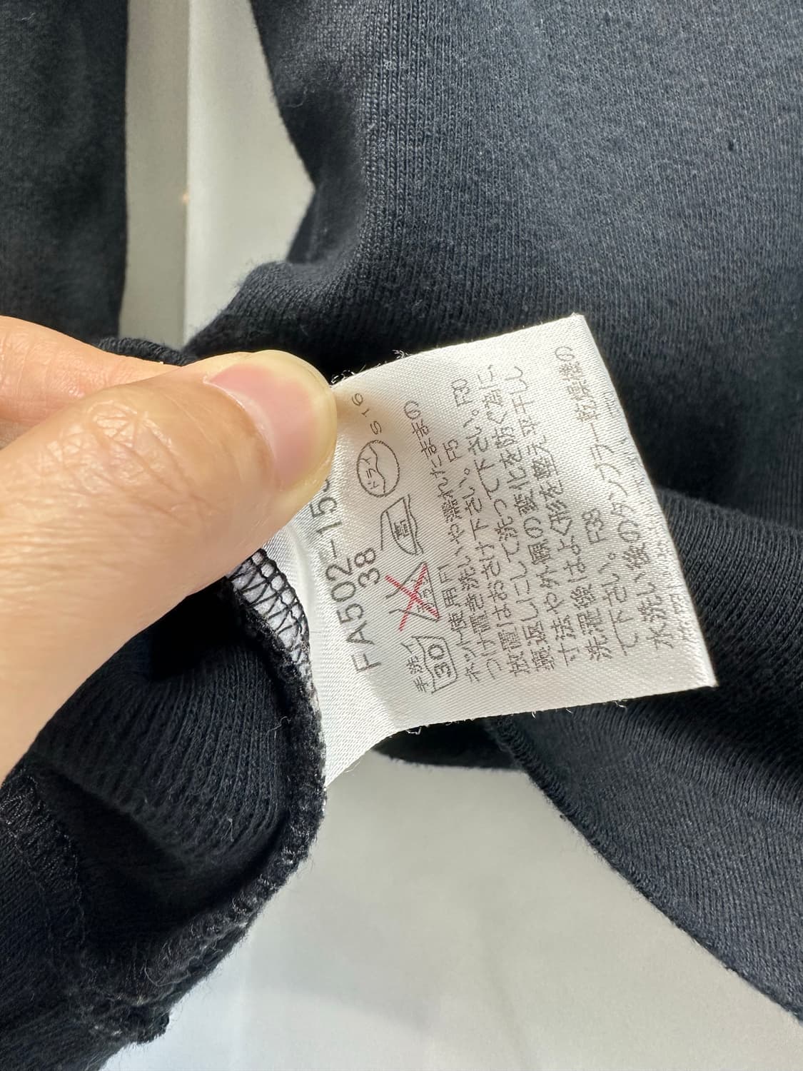 버버리 블루라벨 셔링 블랙 긴팔 티셔츠 상품이미지5