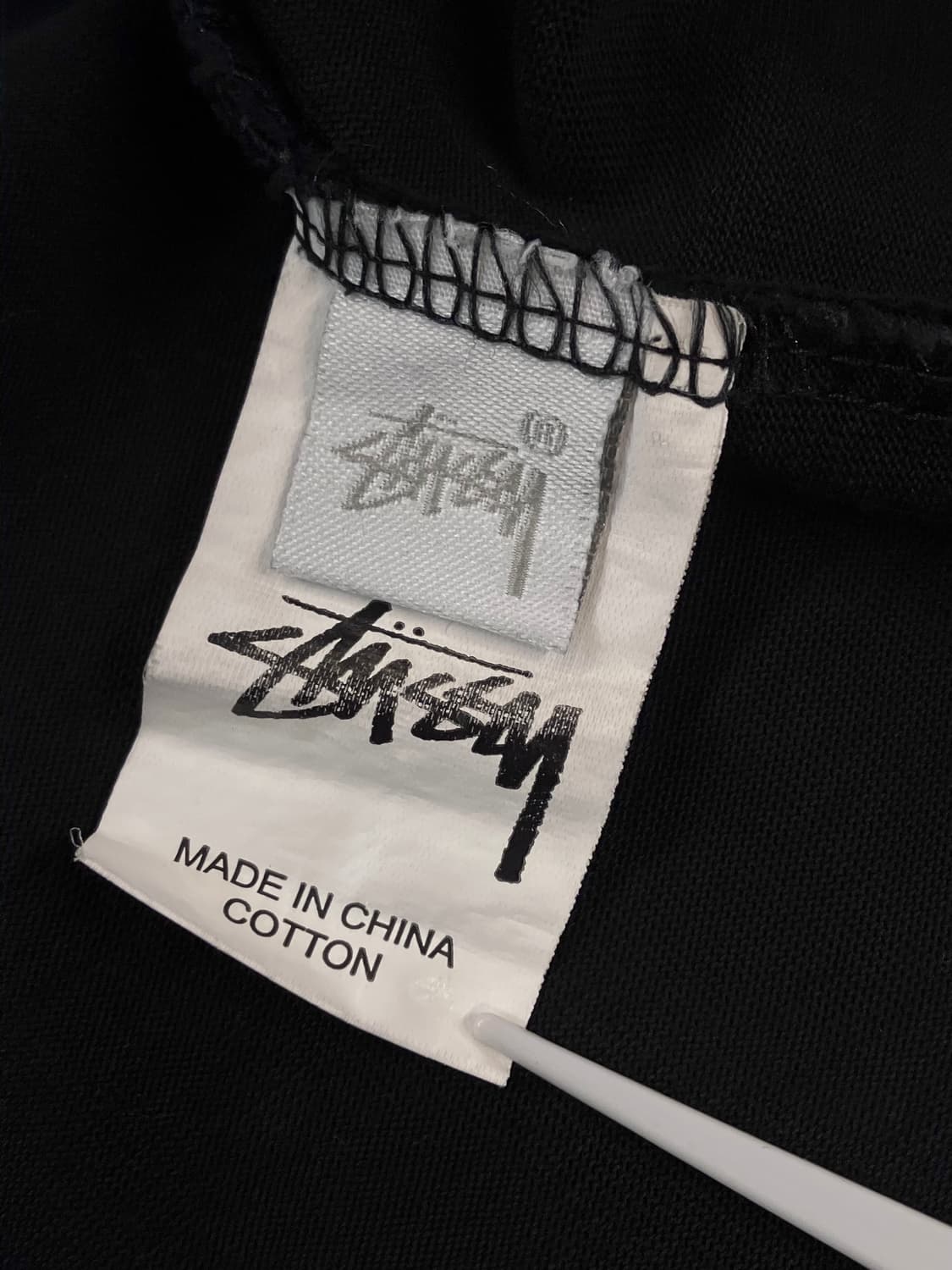 스투시 반팔 티셔츠 블랙 XL  #csz3450 상품이미지6