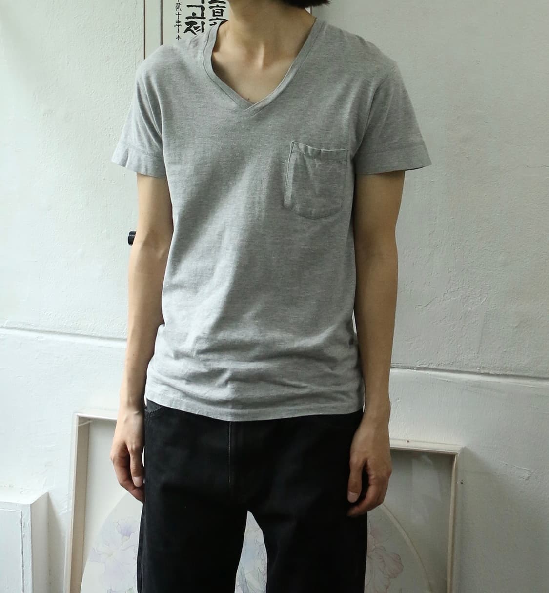 N.HOOLYWOOD 그레이 티셔츠  상품이미지1