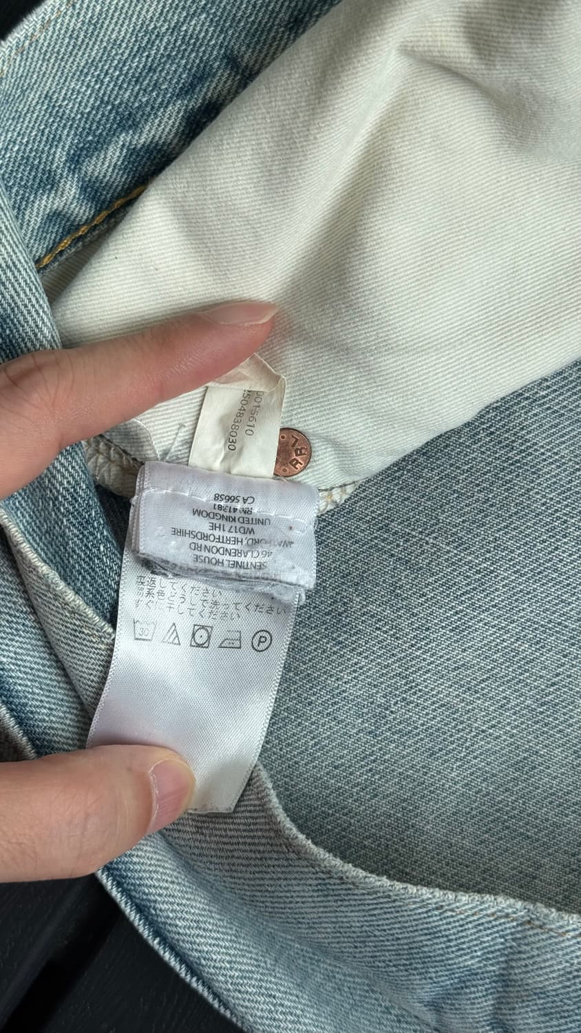 RRL 디스트레스드 데님 32 상품이미지8
