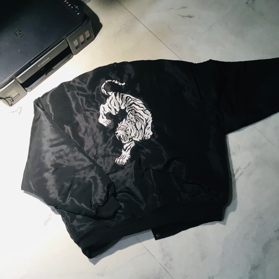 Mischief 스카쟌 봄버자켓 L 호랑이 자수 상품이미지1