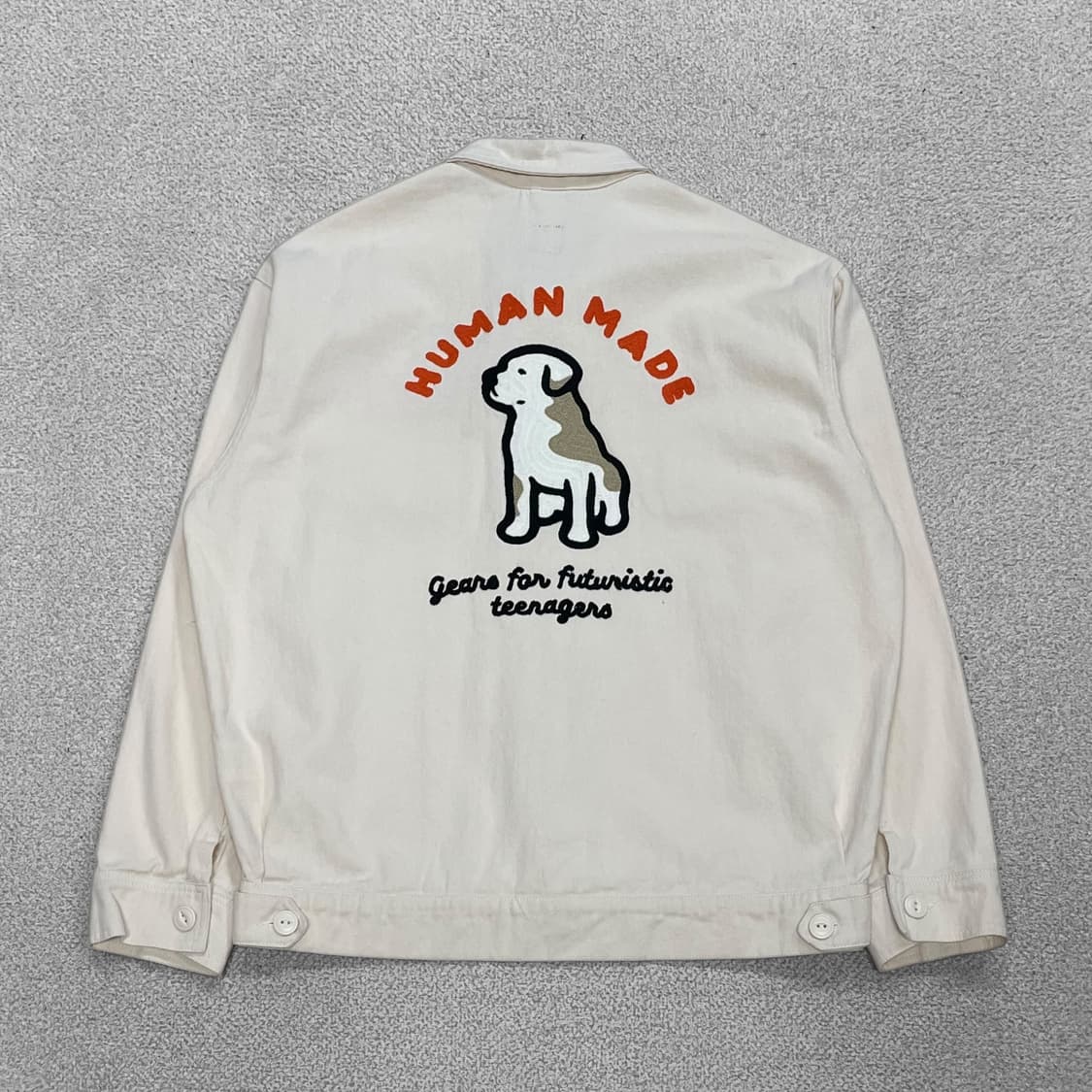 휴먼메이드 리트리버 워크 자켓 아이보리 상품이미지2