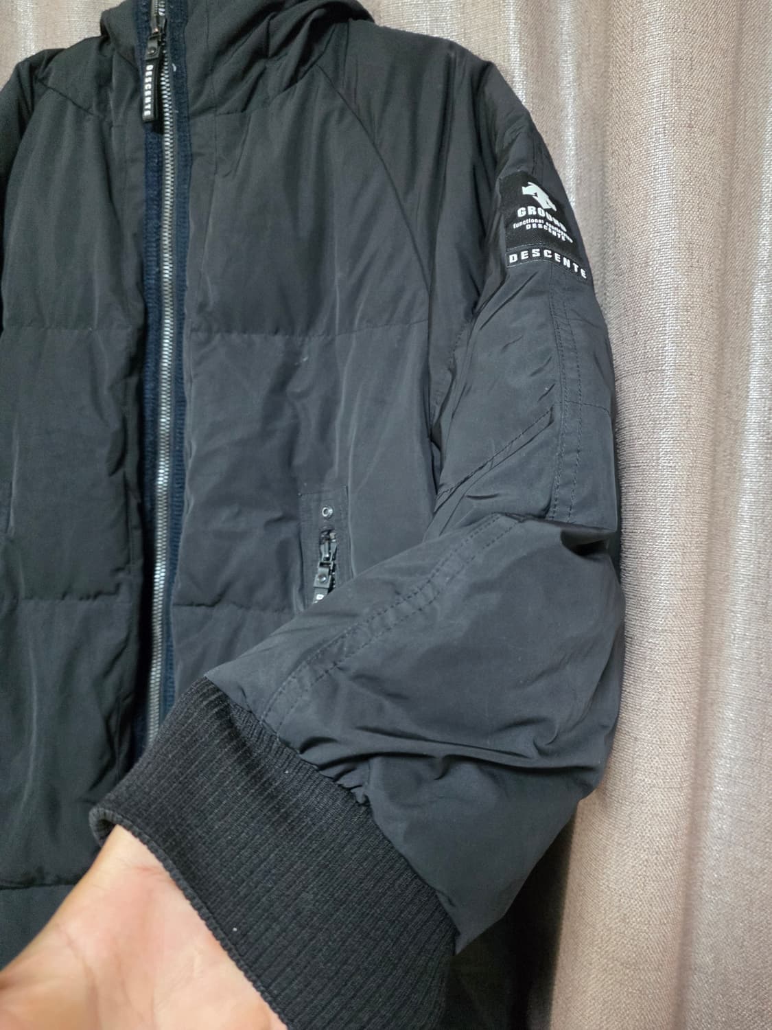 데상트롱패딩 80/55반 상품이미지3