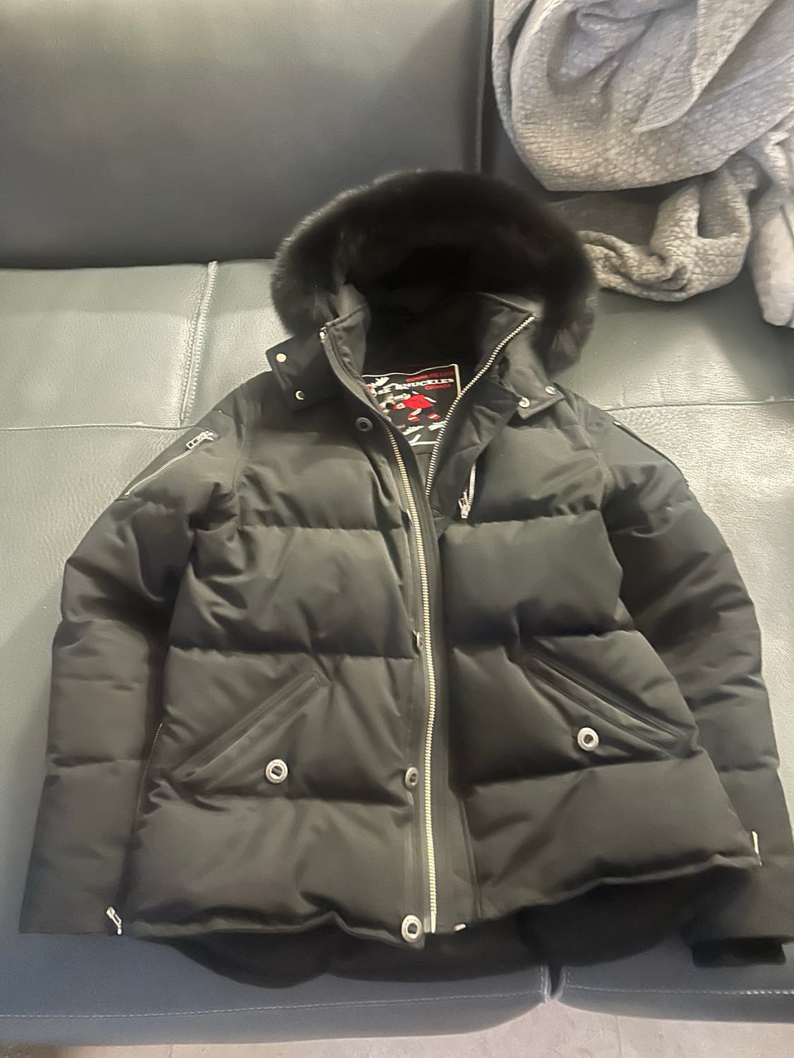 무스너클 남성 쓰리쿼터 자켓 3Q JACKET (BLACK FUR) 상품이미지2