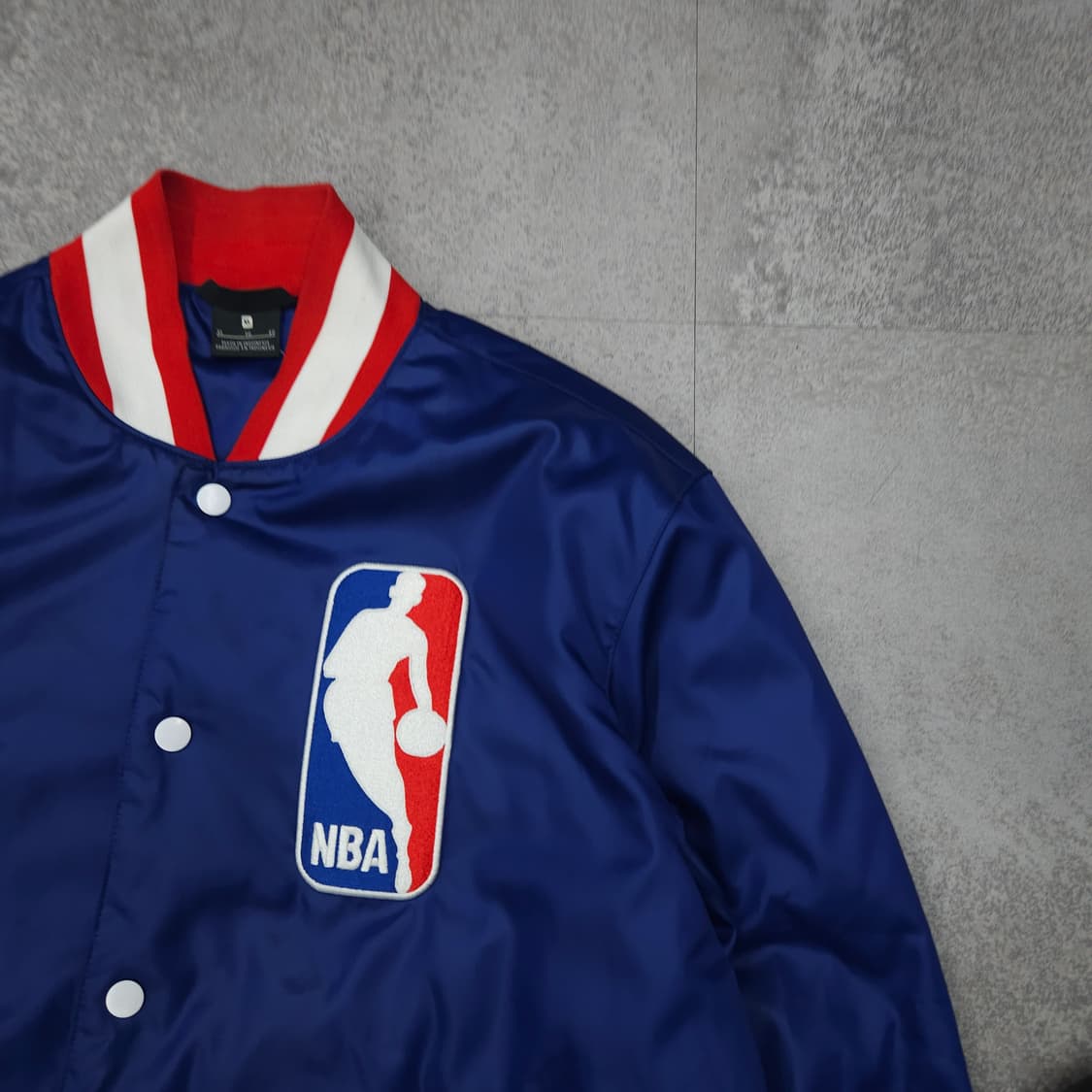 나이키 SB NBA 아이콘 빅로고 사틴 바시티 자켓 상품이미지3