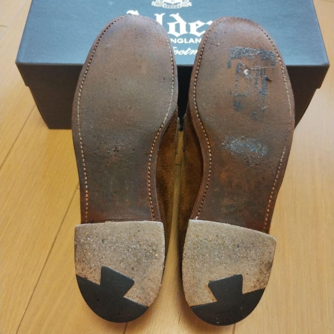 (7.5d) 알든 alden 스웨이드 로퍼 상품이미지4