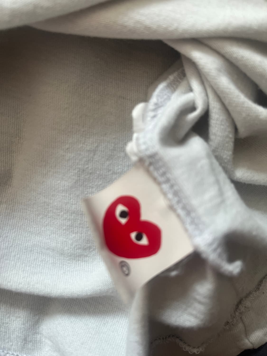 꼼데가르송 블랙와펜 반팔 M 상품이미지3