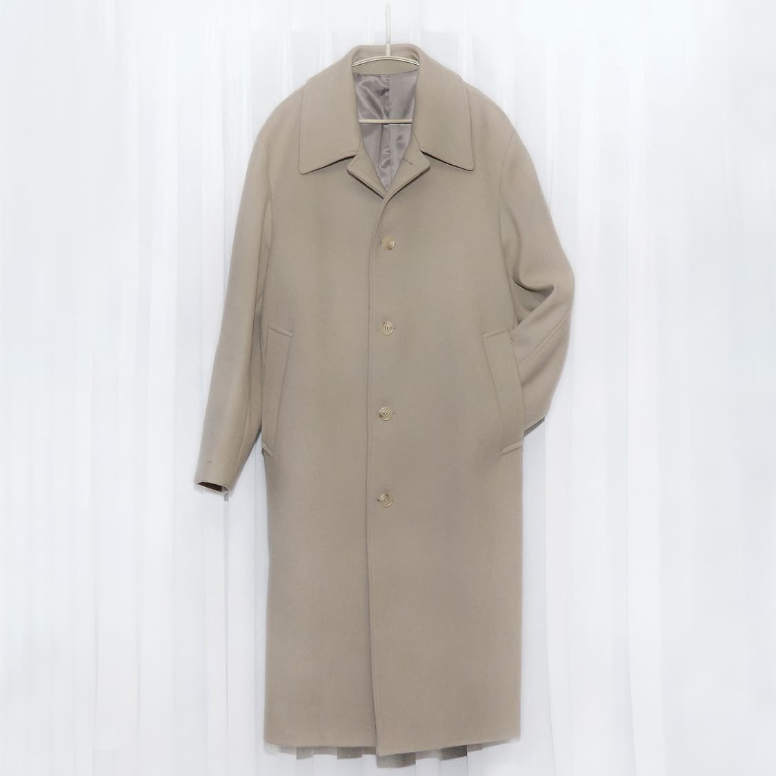 신품급) 송지오 컬렉션라인 울캐시미어 롱발마칸 오버코트 (100+) 상품이미지1