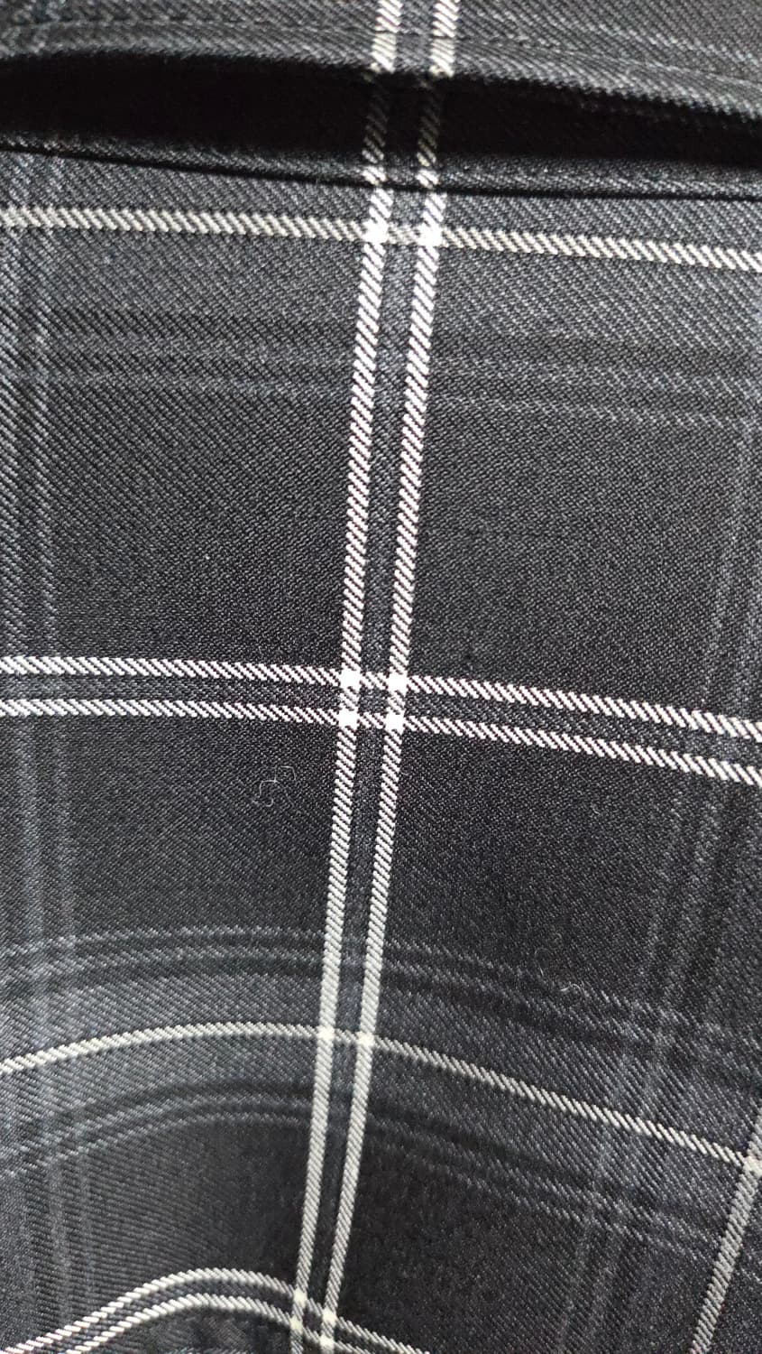 (착샷) 솔리드옴므 체크 셔츠 자켓 오버핏 상품이미지9