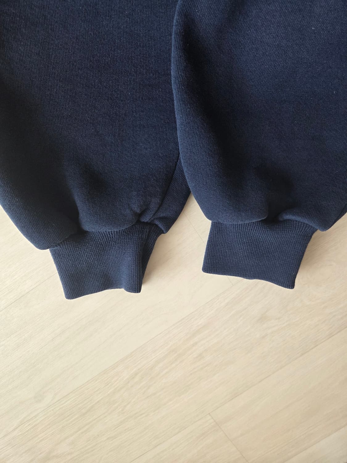 90s 러셀 무지 스웨트셔츠 네이비 상품이미지4