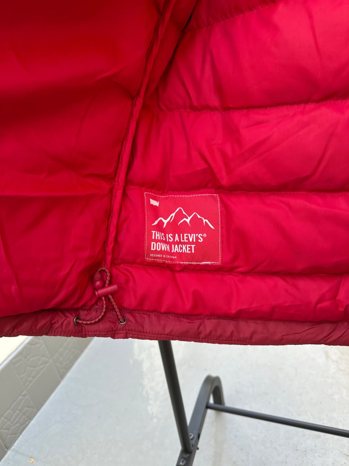 [리바이스] •Corduroy Yoke Hooded Down Jacket 상품이미지4