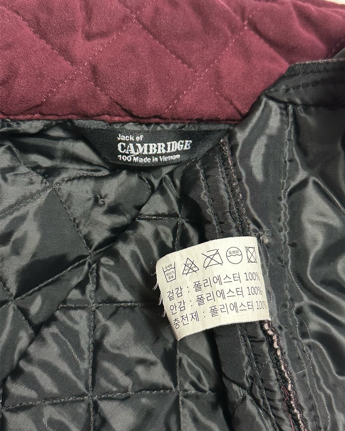 캠브리지 누빔 퀼팅 베스트 상품이미지3