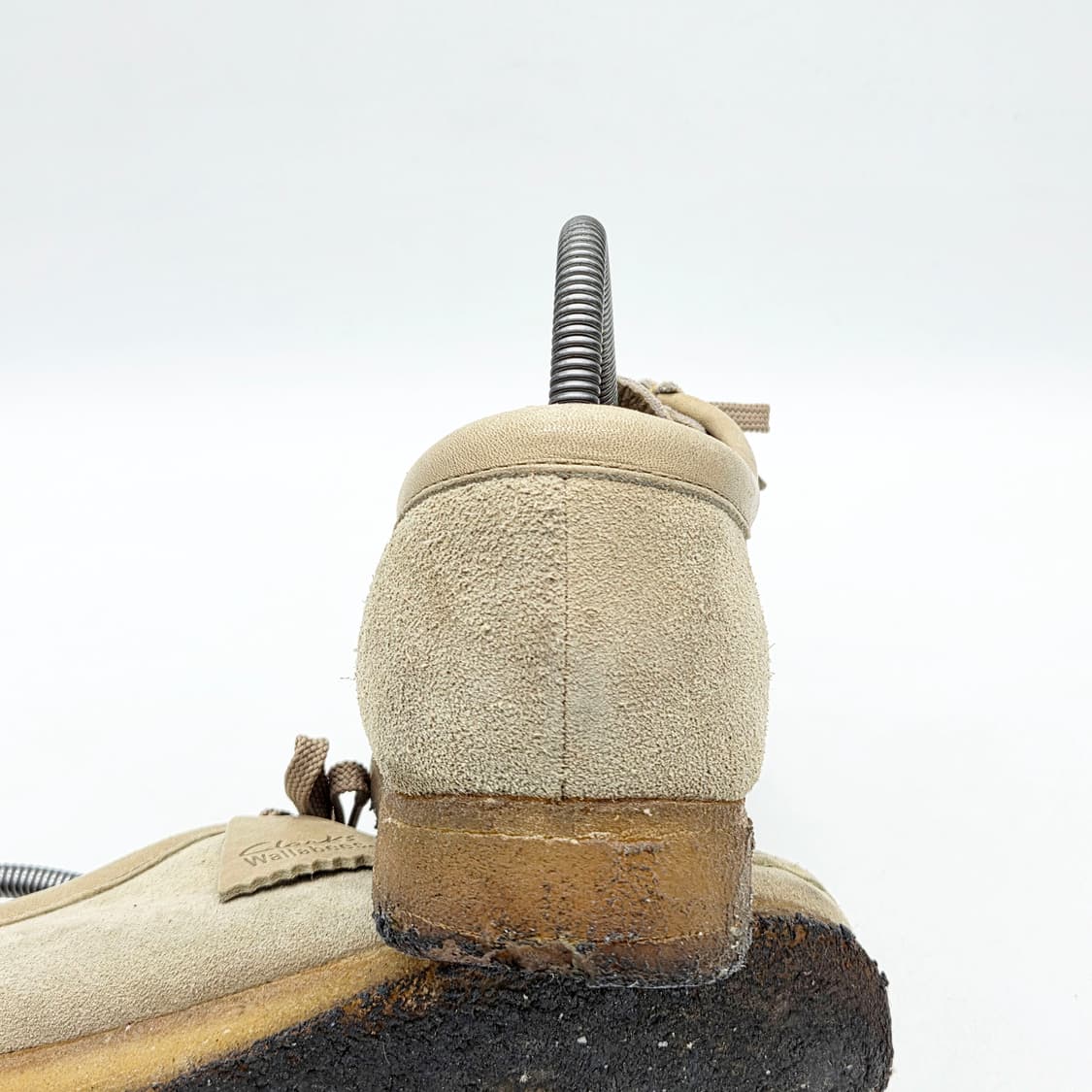  클락스 왈라비 베이지 스웨이드 (8 1/2 M) 상품이미지2