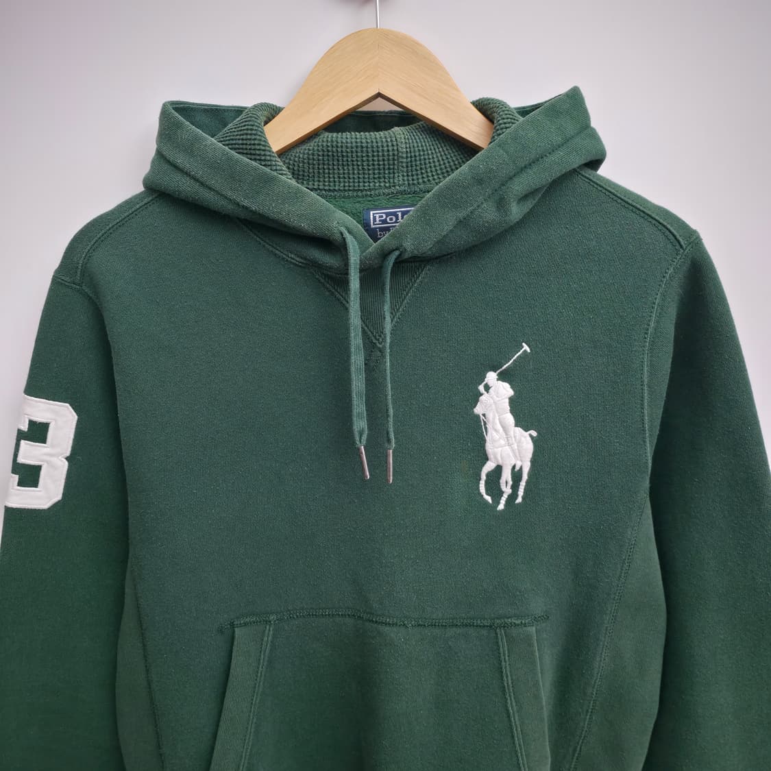 [S] 폴로 랄프로렌 빅포니 후드티 그린 상품이미지2