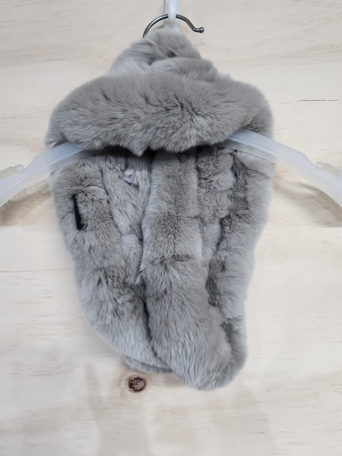 116) 메트로시티 렉스100 토끼털 목도리 상품이미지2