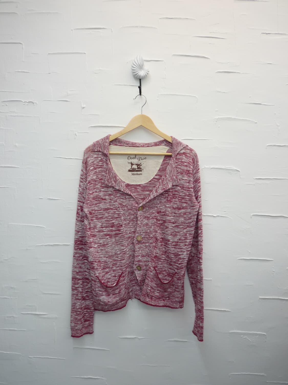 pink vintage cardigan 상품이미지3