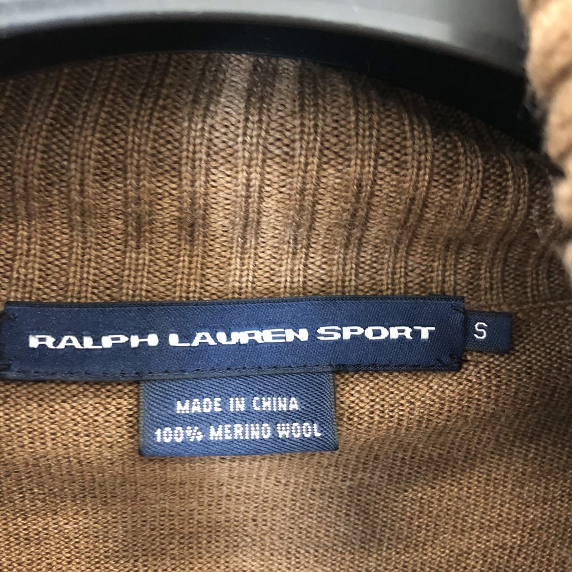 폴로 랄프로렌 메리노울100% 넥워머폴라니트 S 상품이미지5