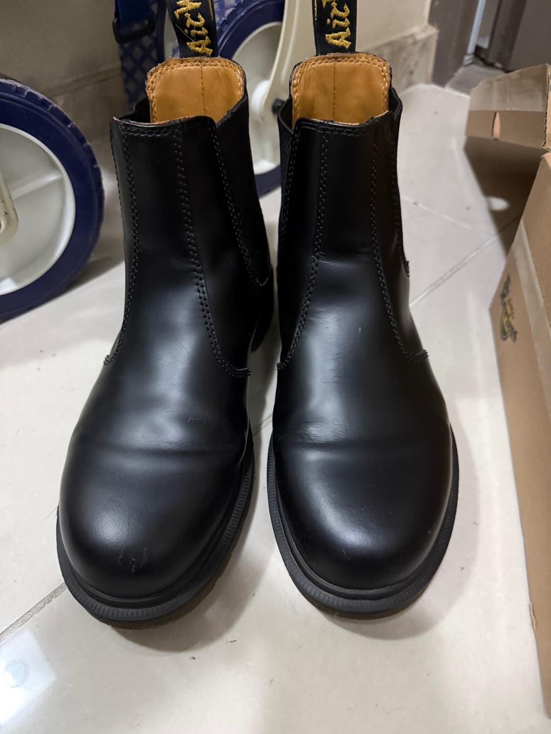 닥터마틴 2976 첼시 블랙 스무스 UK6 250 상품이미지4