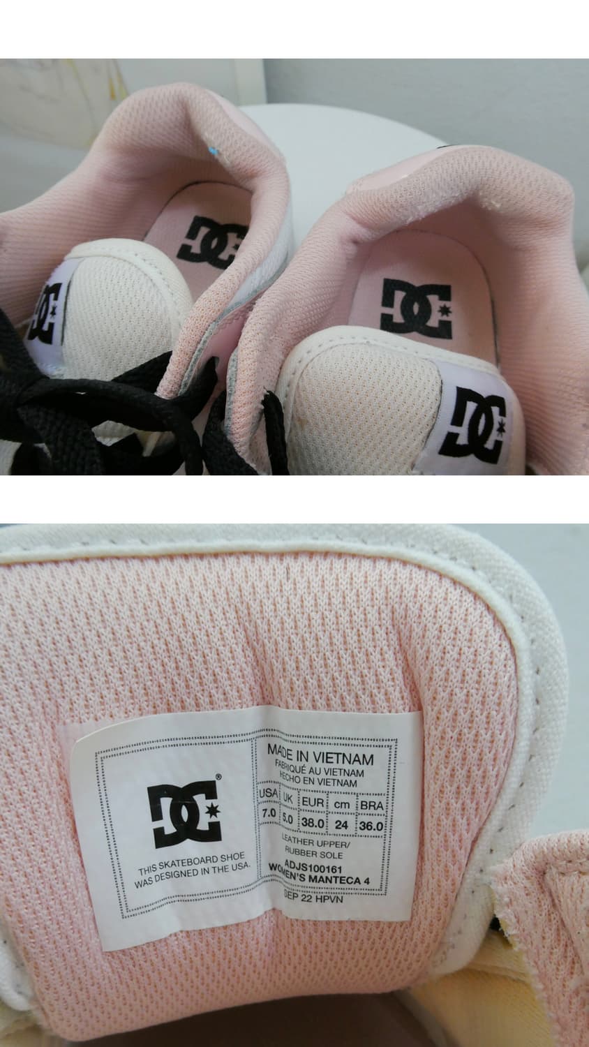 DC shoes 핑크 스니커즈 상품이미지8