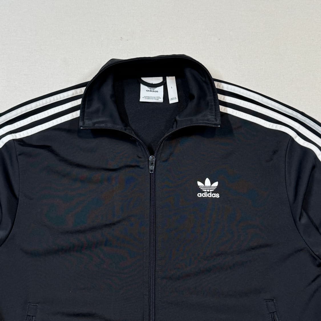 L) 아디다스 파이어버드 삼선 져지 트랙탑 집업 블랙 A21 상품이미지3