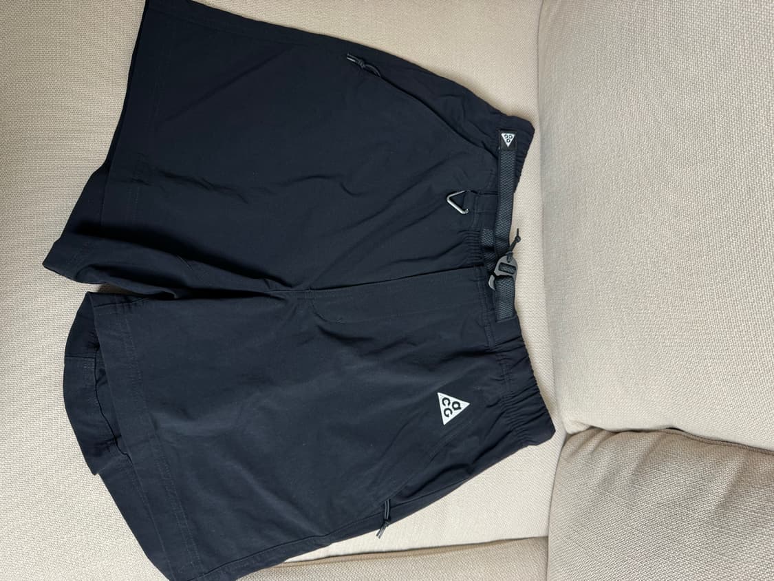나이키 acg 하이킹 쇼츠 L 블랙 새상품 상품이미지1