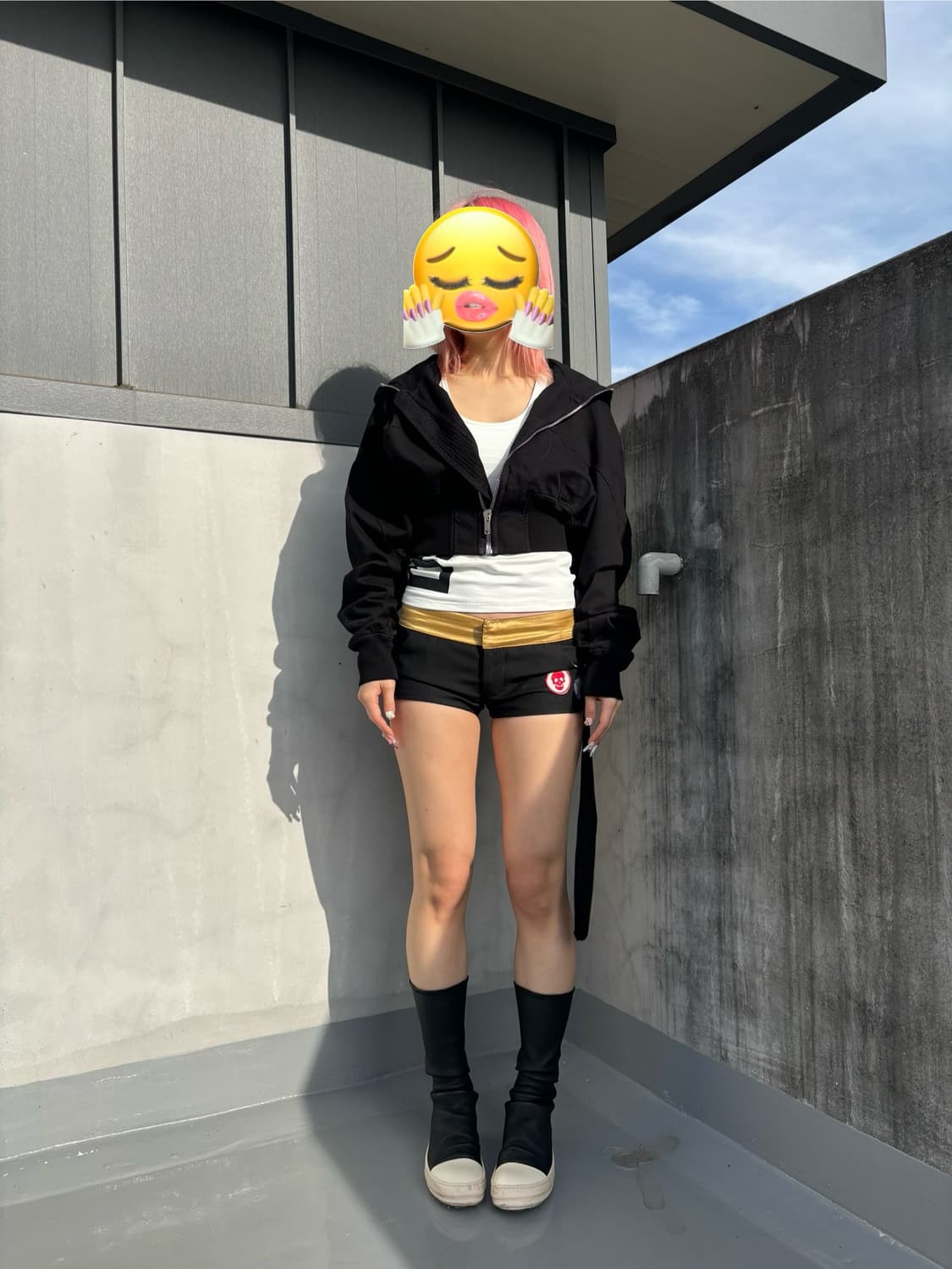 릭오웬스 다크쉐도우 우먼 후디s 상품이미지1