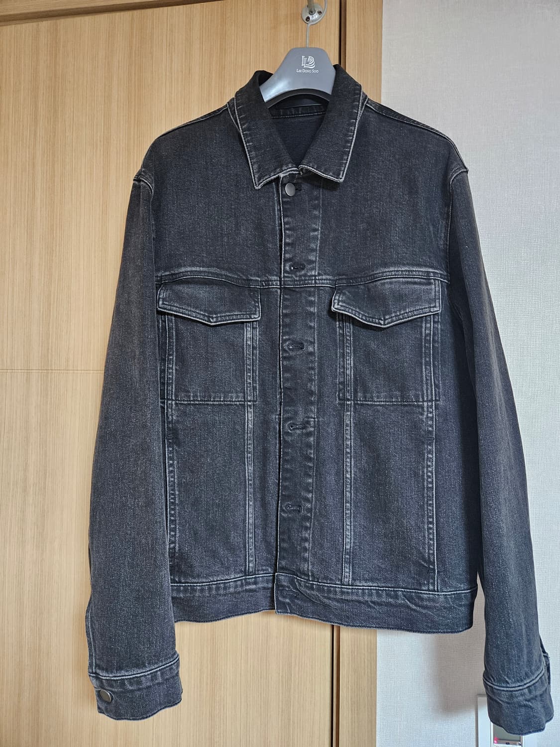 띠어리 흑청자켓(블랙 데님 자켓, L, 100) 상품이미지1