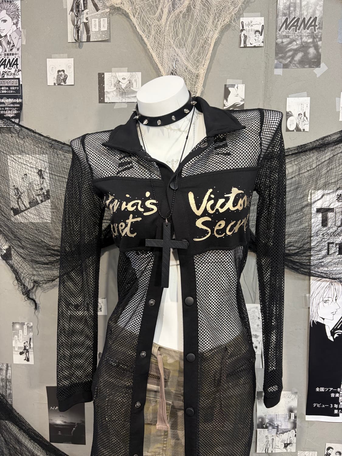 00's cubic angel mesh jacket  상품이미지8