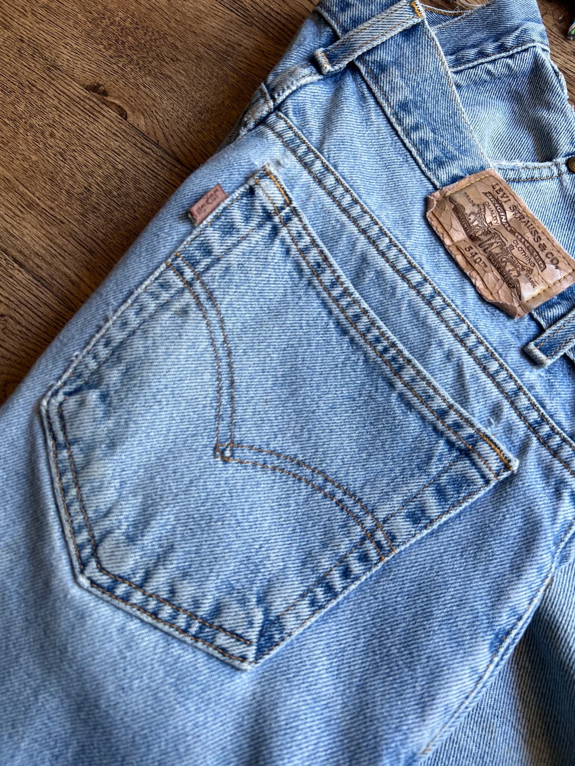 [34]00's 리바이스 시그니처 USA 540 배기 릴렉스핏 데님 팬츠 상품이미지7