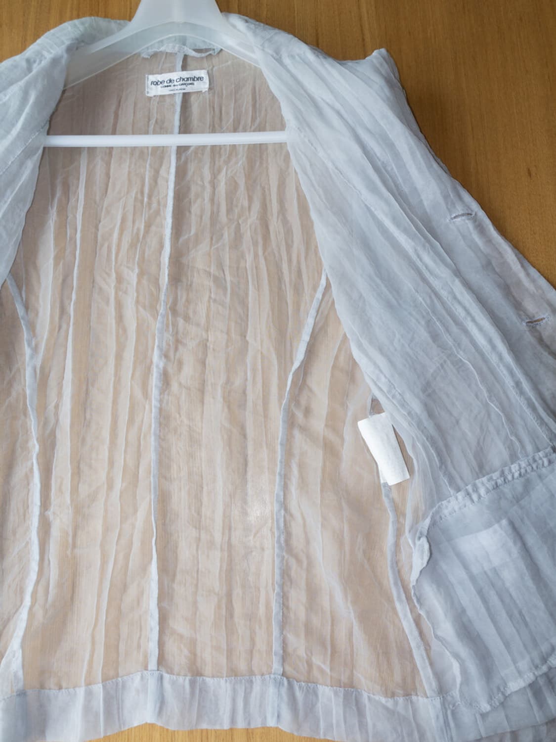 COMME des GARCON, See Through  Jacket 상품이미지10