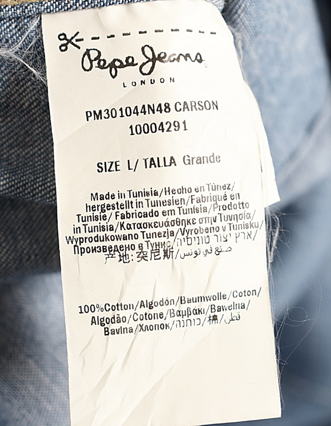 Pepe Jeans Western Denim Shirts 상품이미지7