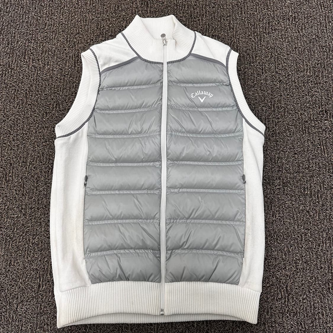 캘러웨이 여성 골프웨어 구스다운 패딩 조끼 100사이즈 상품이미지1