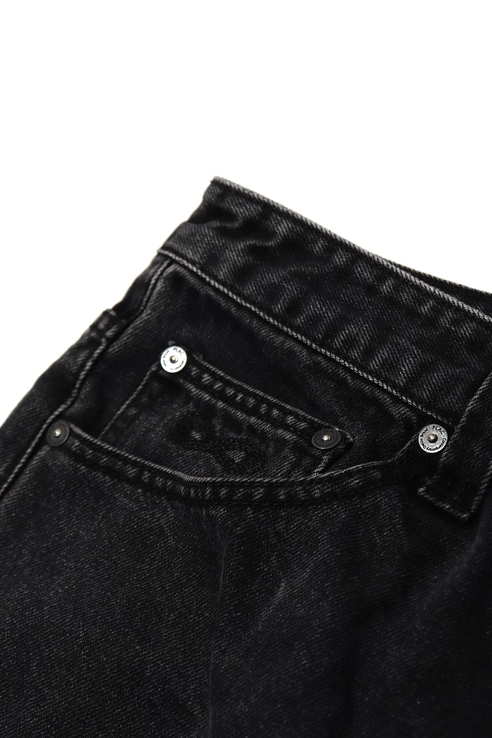 PLAC STEEZE 블랙 와이드 데님 팬츠 size 36 상품이미지4
