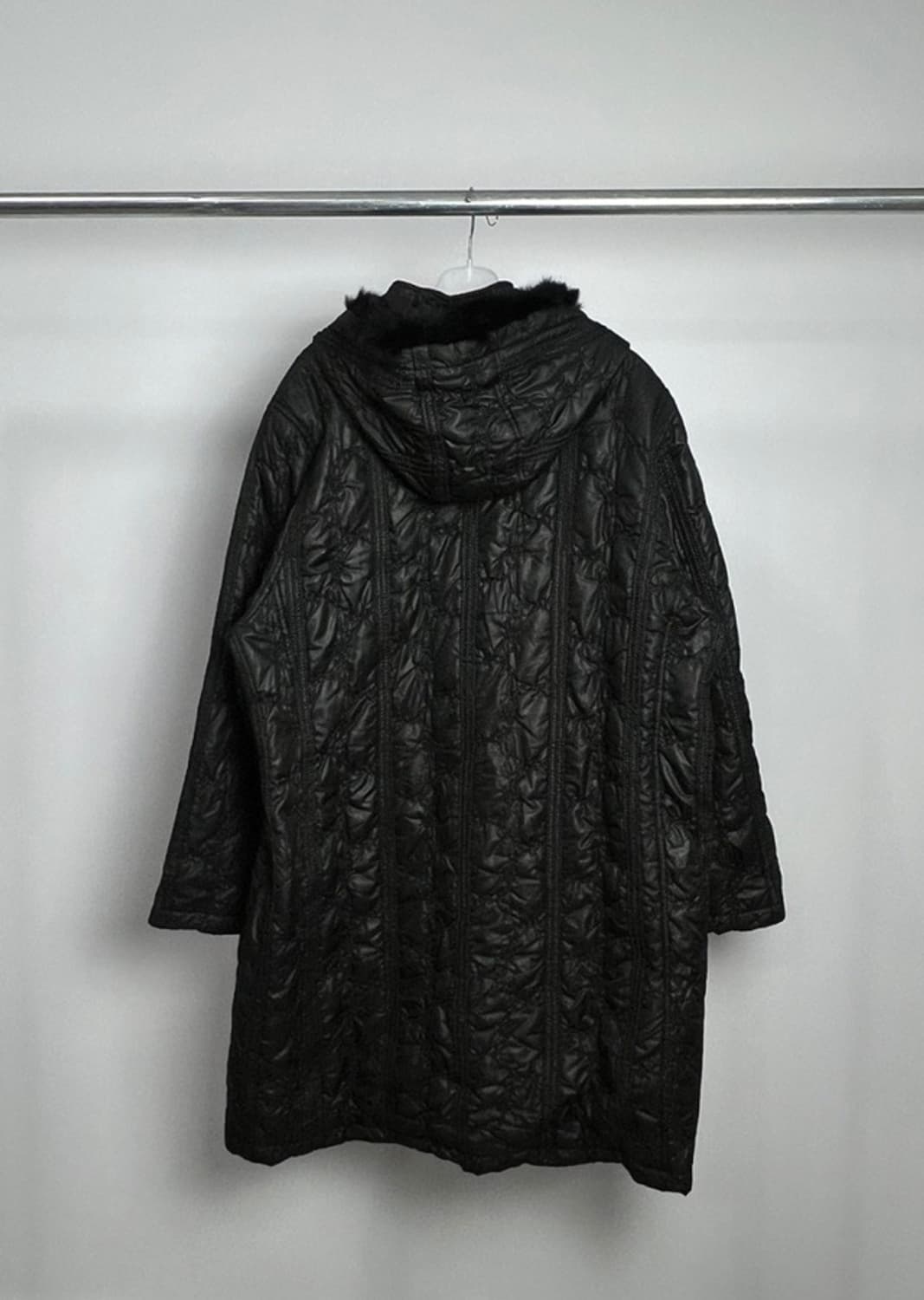 VANITY embroidered detail long padding 상품이미지3