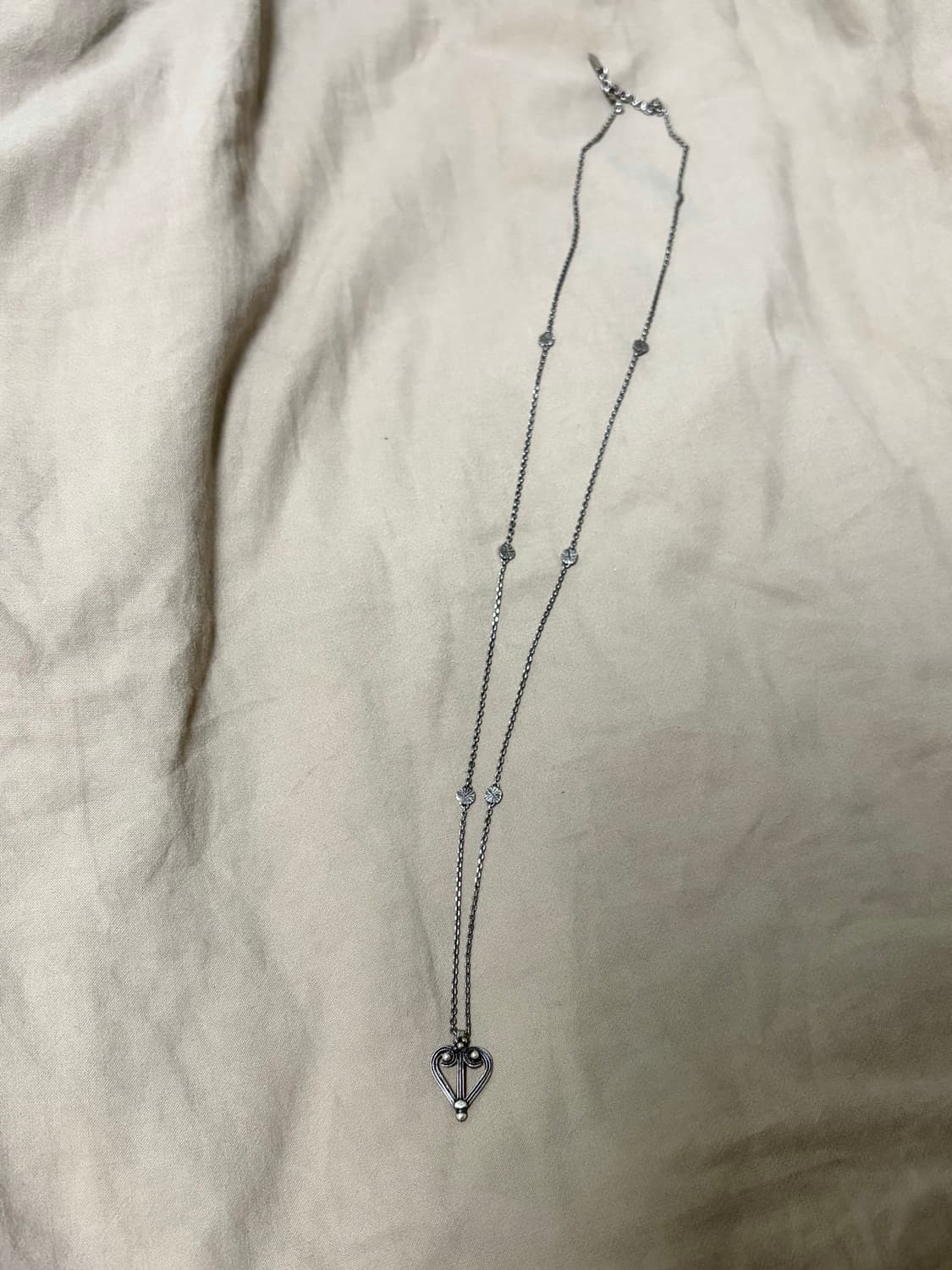 생로랑 / 하트 넥크리스 상품이미지2