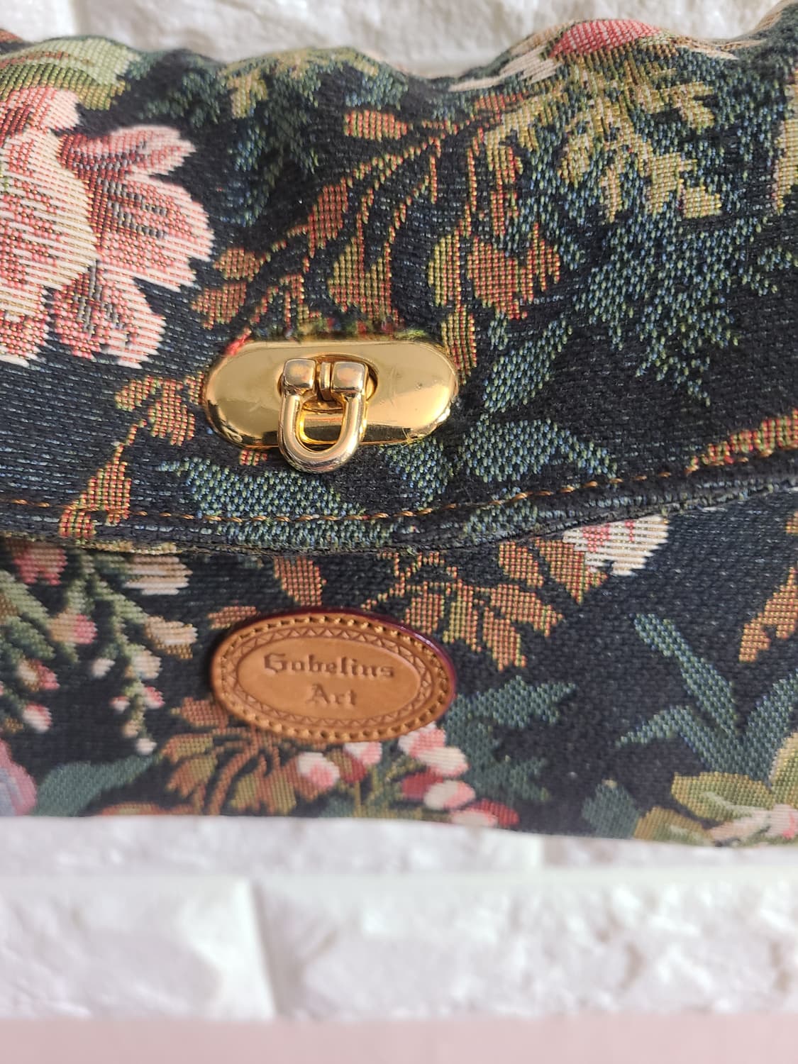 Gobelins Art 꽃무늬 크로스백+지갑 세트 상품이미지5