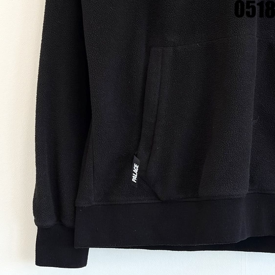 팔라스 블랙 폴라텍 레이저 후드티 XL 0518 상품이미지3