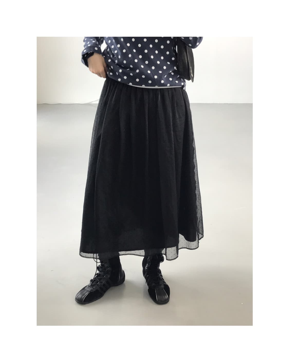 Banana Republic Dotted Midi Skirts 상품이미지1