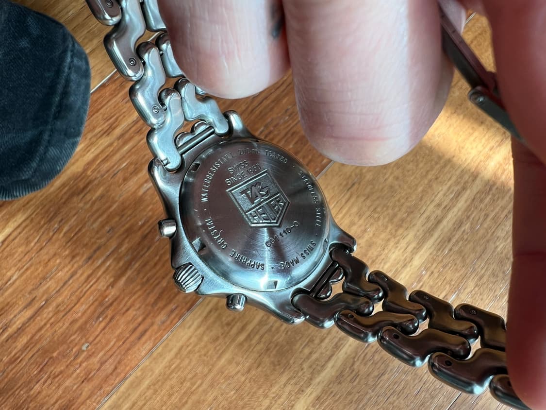 태그호이어 셀 스포츠 엘레강스 링크 크로노 상품이미지4