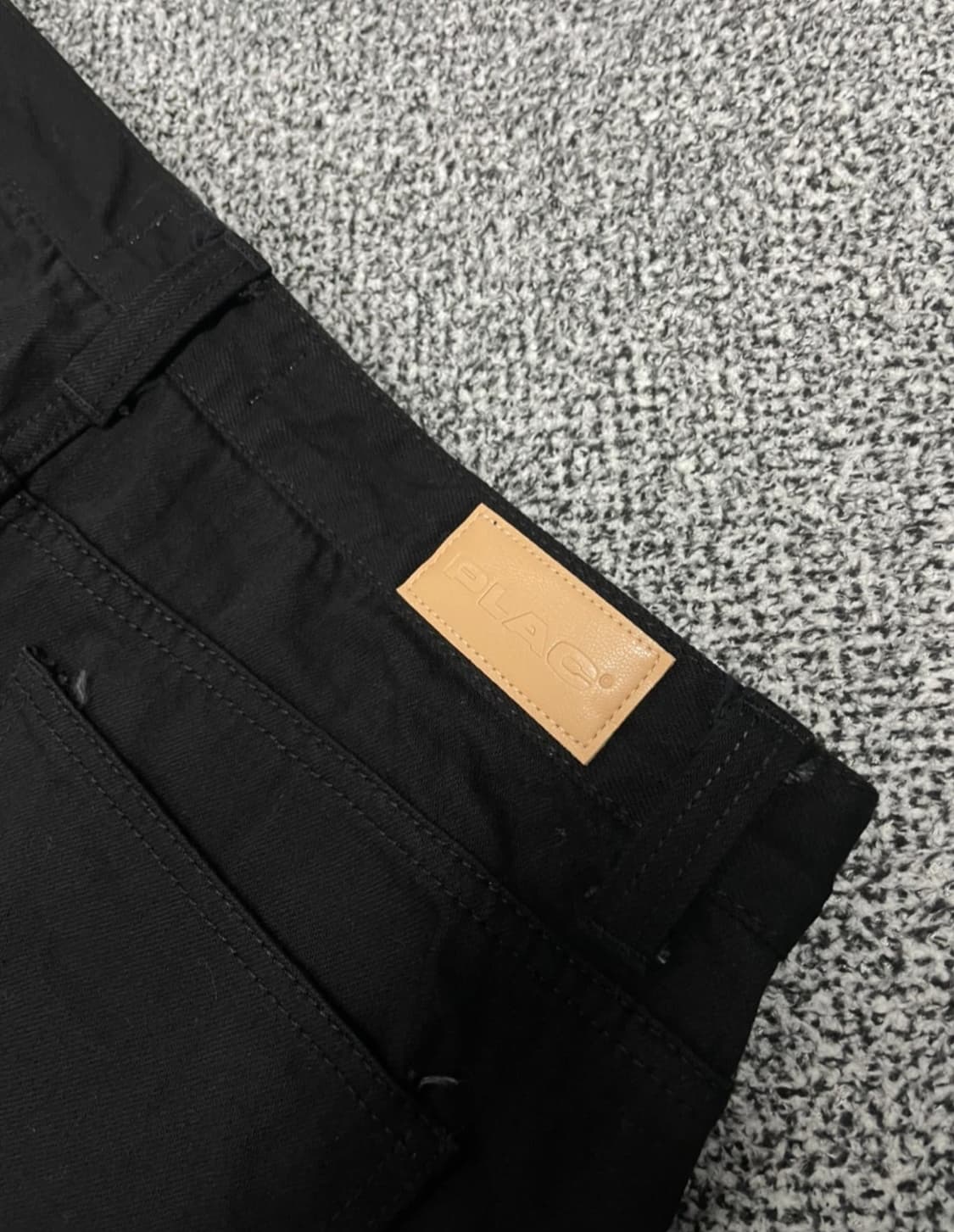 [34] PLAC x MERGO 플랙 x 메르고 블랙 팬츠 상품이미지5